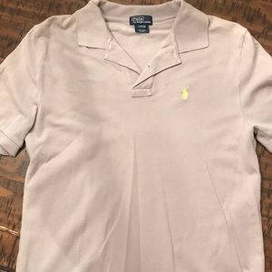 Boys Large Gray Polo by Ralph Lauren